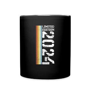 Limited Edition Retro 2024 - Full Colour Mug - black - Front
