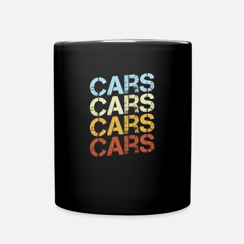 Voitures Rétro - Mug uni - noir