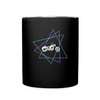 motorcycle - Full Colour Mug - black - Front