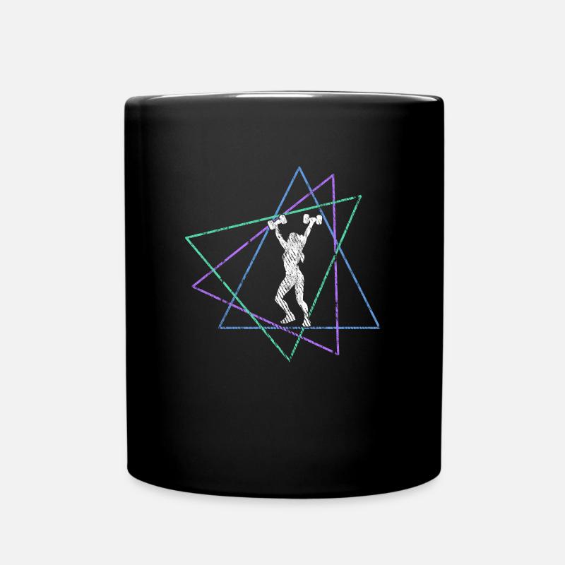 Fitness - Tasse einfarbig - Schwarz