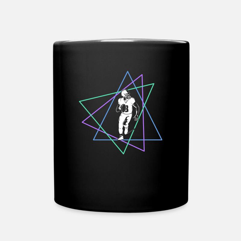 Rugby - Mug uni - noir