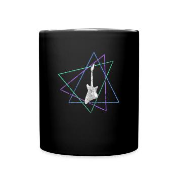 Rock - Tasse einfarbig - Schwarz - Vorne