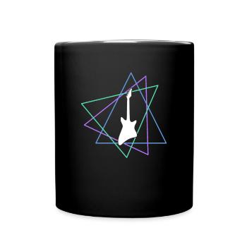 Rock - Tasse einfarbig - Schwarz - Vorne
