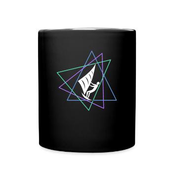 Kite - Full Colour Mug - black - Front