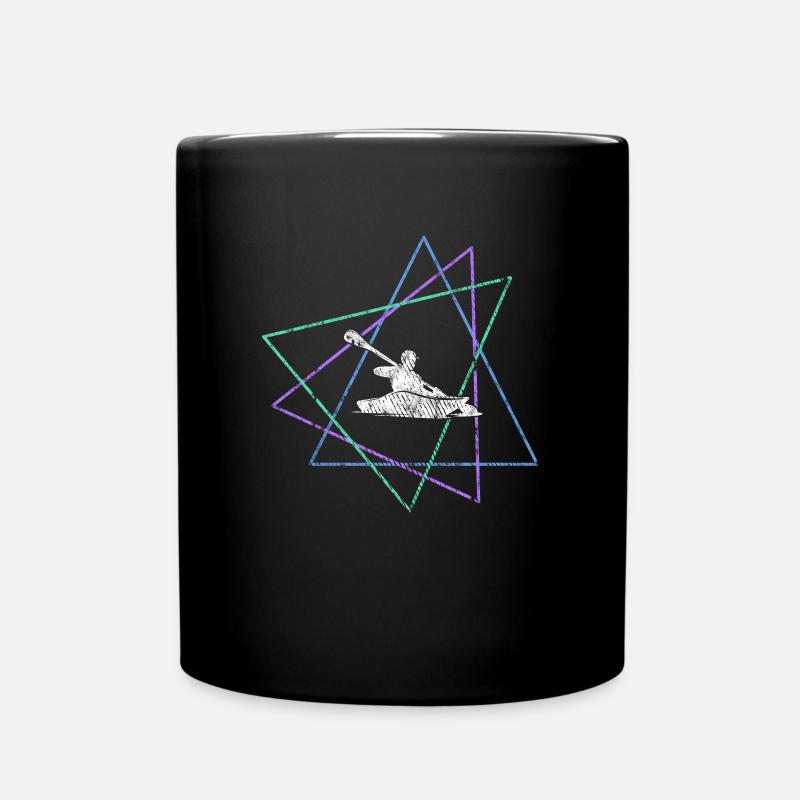 Canoe - Full Colour Mug - black