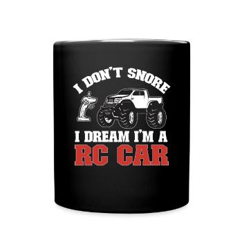 Voiture RC Voiture Télécommandée - Mug uni - noir - Devant