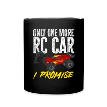 RC Car Ferngesteuertes Auto - Tasse einfarbig - Schwarz - Vorne
