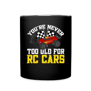 Voiture RC Voiture Télécommandée - Mug uni - noir - Devant