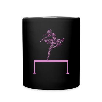 Ballet de gymnastique - Mug uni - noir - Devant