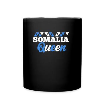 Somalia - Tasse einfarbig - Schwarz - Vorne