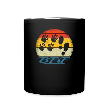 Dog Bulldog Dog Owner Gechenkidee - Full Colour Mug - black - Front