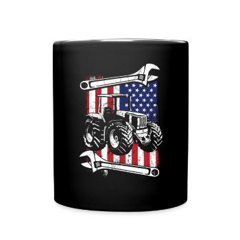 Mécanicien tracteur Réparation de tracteur agricole Mécanique - Mug uni - noir - Devant
