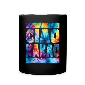 Ciao Cacao Hippie Batik - Mug uni - noir - Devant