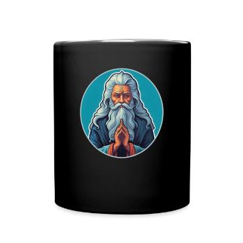 Guru Spiritualität Buddhismus - Tasse einfarbig - Schwarz - Vorne