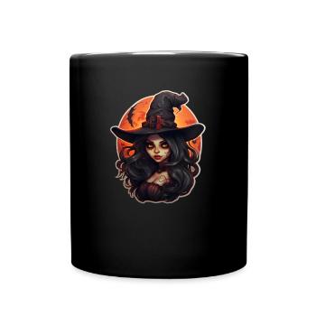 Witch Halloween - Full Colour Mug - black - Front