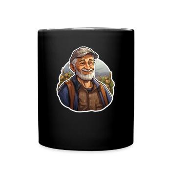 Farmer - Full Colour Mug - black - Front