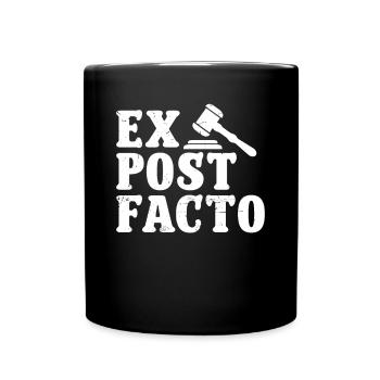 Avocat Avocat a posteriori Avocat Droit - Mug uni - noir - Devant