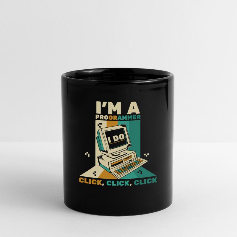 Je suis un programmeur Click Software Engineer Coder Mug uni