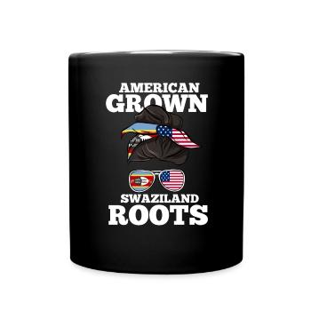 Swaziland - Mug uni - noir - Devant