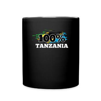 Tanzania - Full Colour Mug - black - Front