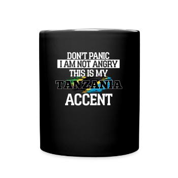 Tanzania - Full Colour Mug - black - Front