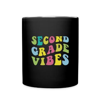 Zweite Klasse Rainbow Girls Jungen Lehrerteam 2. - Tasse einfarbig - Schwarz - Vorne