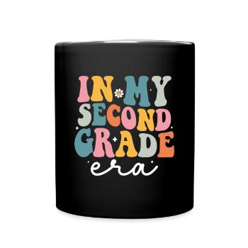 Zweite Klasse Rainbow Girls Jungen Lehrerteam 2. - Tasse einfarbig - Schwarz - Vorne