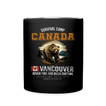 Survival Canada Gift - Full Colour Mug - black - Front