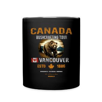 Survival Canada Gift - Full Colour Mug - black - Front