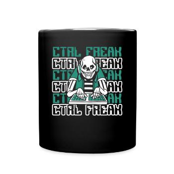 Développeur logiciel CTRL Freak - Mug uni - noir - Devant