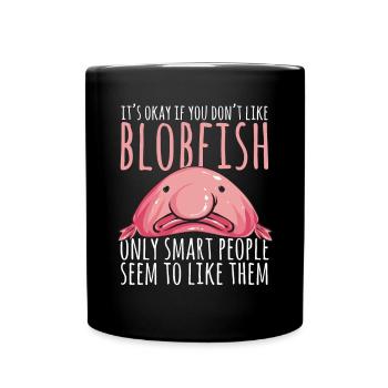 Blob fish - Full Colour Mug - black - Front