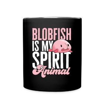 Blob fish - Full Colour Mug - black - Front