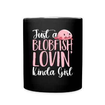 Blob fish - Full Colour Mug - black - Front