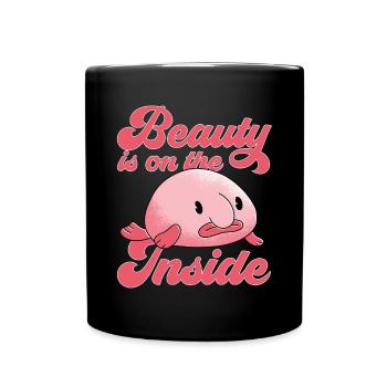 Blob fish - Full Colour Mug - black - Front