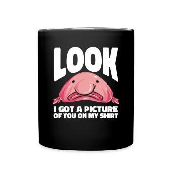Blob fish - Full Colour Mug - black - Front