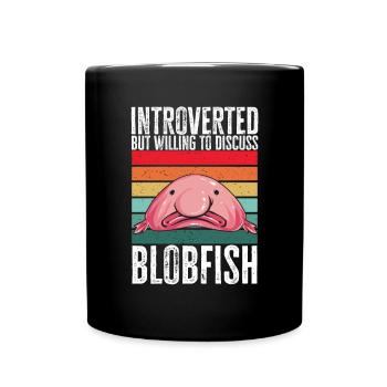 Blob fish - Full Colour Mug - black - Front