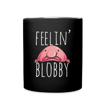 Blob fish - Full Colour Mug - black - Front