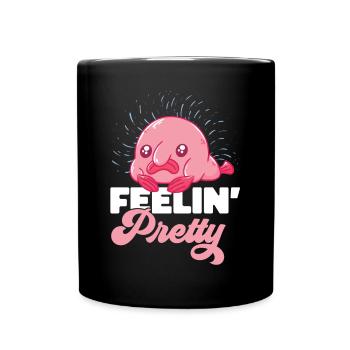 Blob fish - Full Colour Mug - black - Front