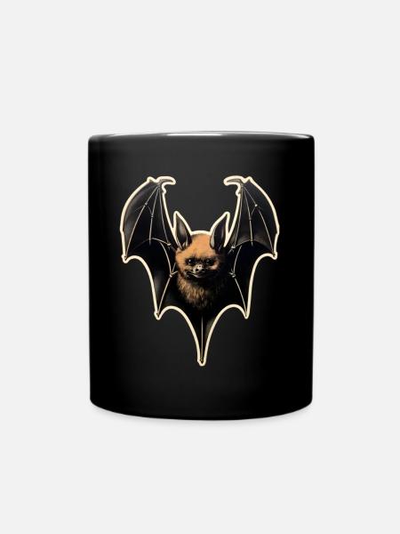 Horror Bat - Full Colour Mug - black