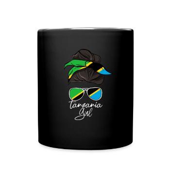 Tanzania - Full Colour Mug - black - Front