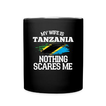 Tanzania - Full Colour Mug - black - Front