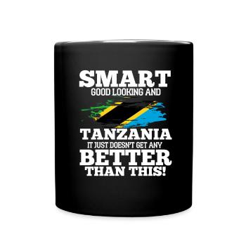 Tanzania - Full Colour Mug - black - Front