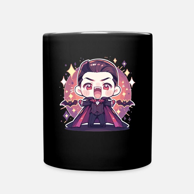 Vampir - Tasse einfarbig - Schwarz