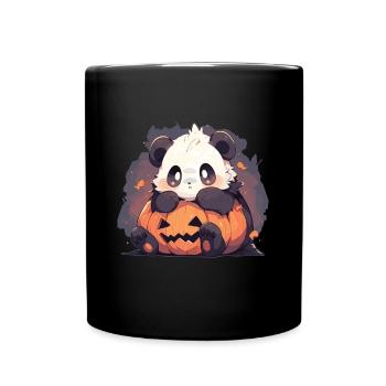 Panda Pandas Panda Ours Bébés Pandas Animaux - Mug uni - noir - Devant