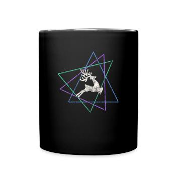 Elk - Full Colour Mug - black - Front