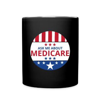 Agent d’assurance Courtier Marketing des ventes - Mug uni - noir - Devant
