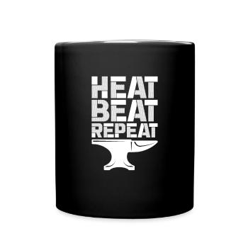 Blacksmith Schiede Anvil Cutler Gift - Full Colour Mug - black - Front