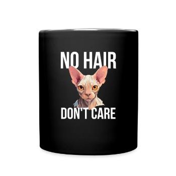sphynx cat - Tasse einfarbig - Schwarz - Vorne