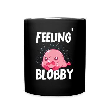 Blob fish - Full Colour Mug - black - Front