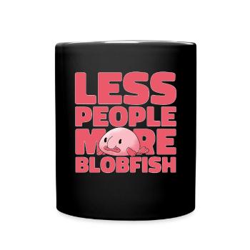 Blob fish - Full Colour Mug - black - Front